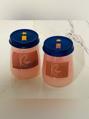 Handmade Rose Scented Pink Sugar Scrub